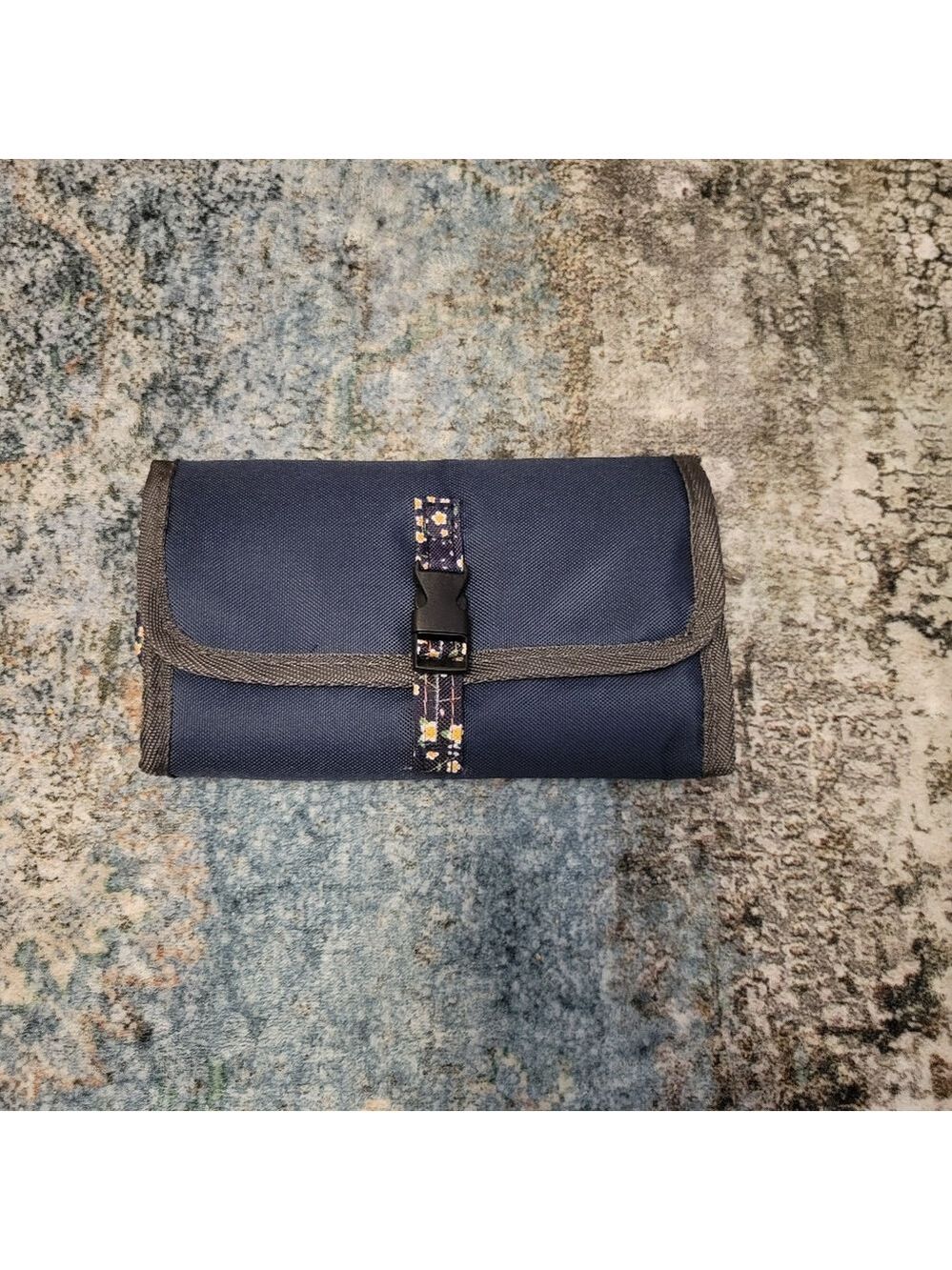 Navy Blue Womens Travel Bag